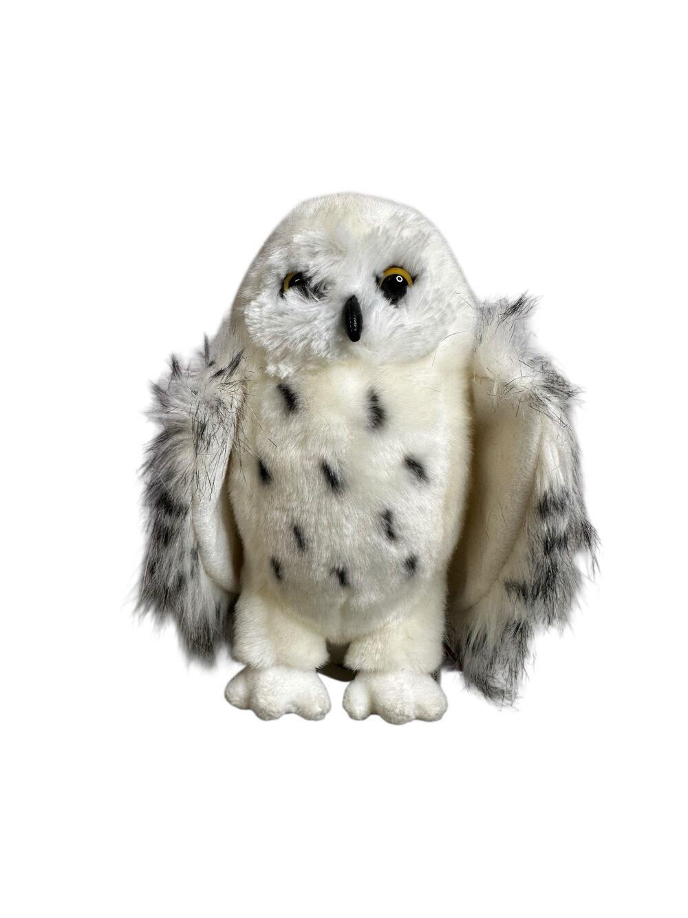 Douglas Wizard Snowy Owl Plush Stuffed Bird 8" White Cuddle Toys 2017